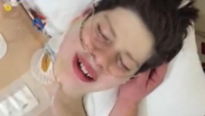 Imagini cu impact emoțional! Cum a reacționat un adolescent american de îndată ce s-a recuperat după un translant la inimă