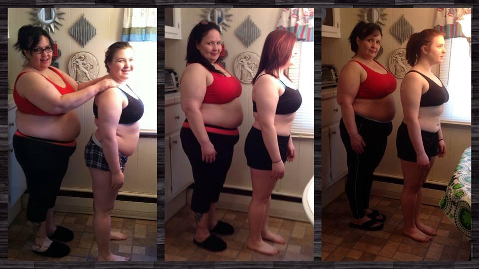 Experimentul urmărit de mii de oameni: o mamă şi fiica ei vor "să topească"  peste o sută de kilograme &icirc;mpreună. C&acirc;t au slăbit