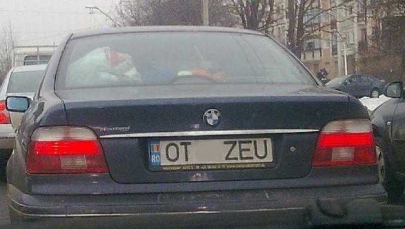 Șoferii din România au râs cu lacrimi! Ce număr de înmatriculare şi-a pus un tânăr la maşină! Au crezut ca NU văd bine!