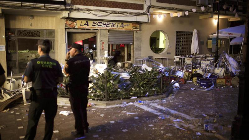 UPDATE | Bilanțul răniților a ajuns la 80. Nu sunt români / Explozie într-un restaurant din Malaga, Spania. Sunt cel puțin 70 de răniți