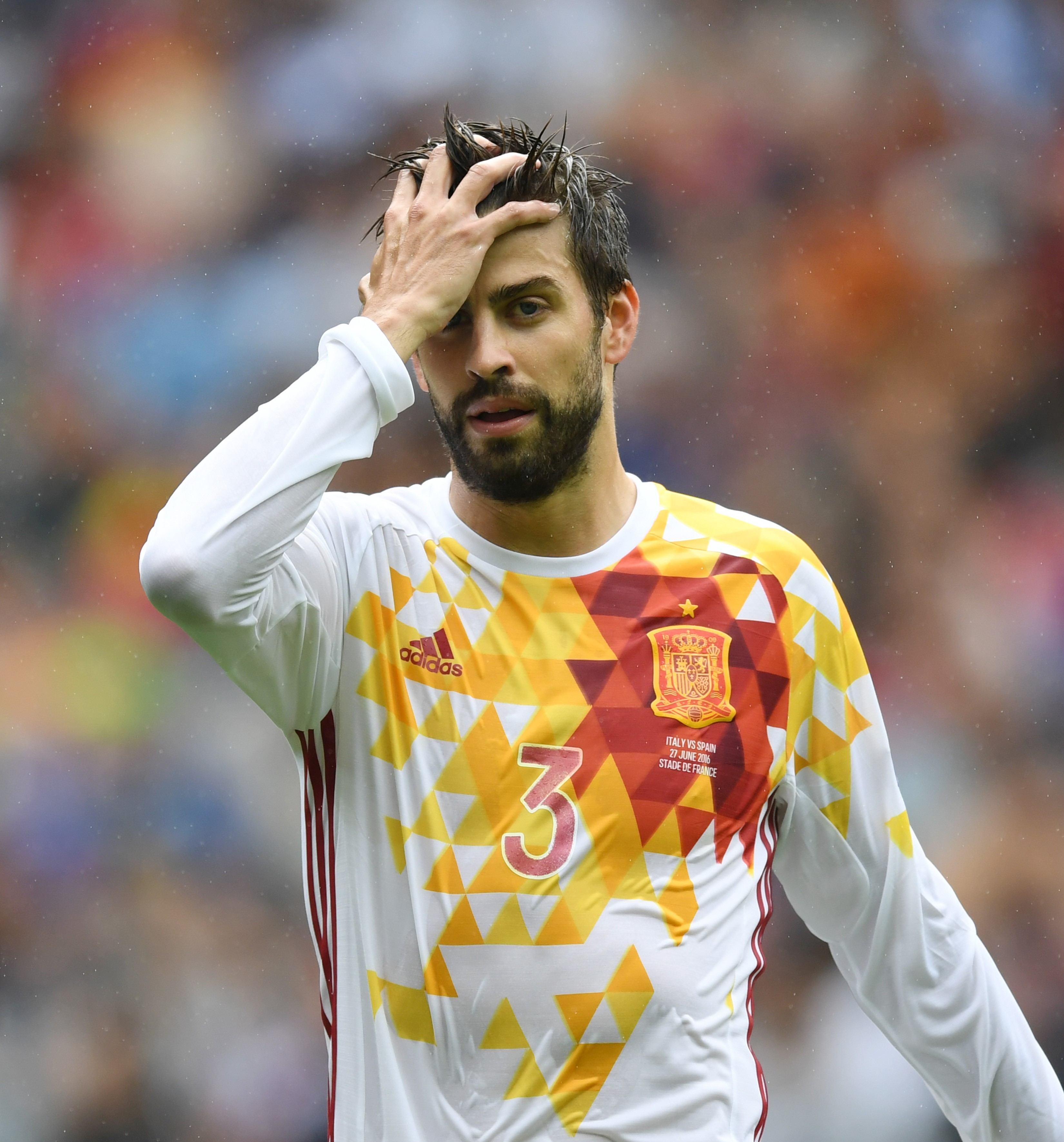 Gerard Pique se retrage din naţionala Spaniei, &icirc;n 2018 : "M-am săturat"