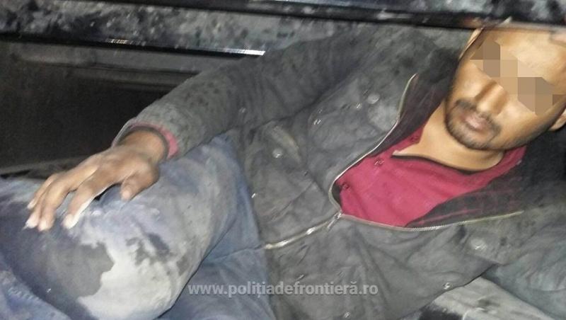 A încercat să intre ilegal în România, dar a dat greș! Un pakistanez ascuns sub un camion, pe roata de rezervă, a fost prins la graniță
