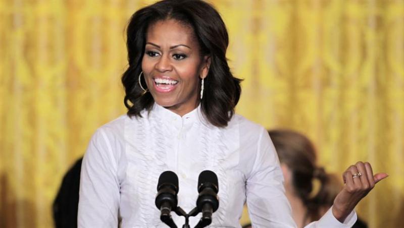 Michelle Obama, sub ochii întregii Americi! Ce rochie a purtat Prima Doamnă la ultima cină de stat în calitate de gazdă!