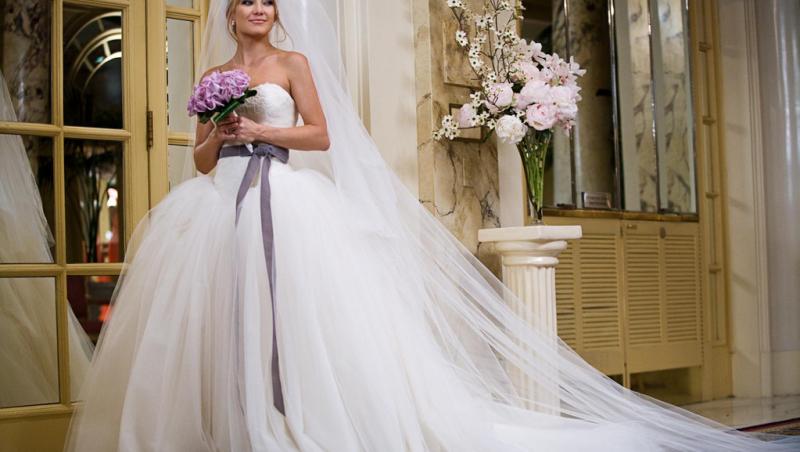 Frumoasa Dianna Agron, apariție inedită la propria nuntă! Cum arată rochia de 20.500 de dolari!