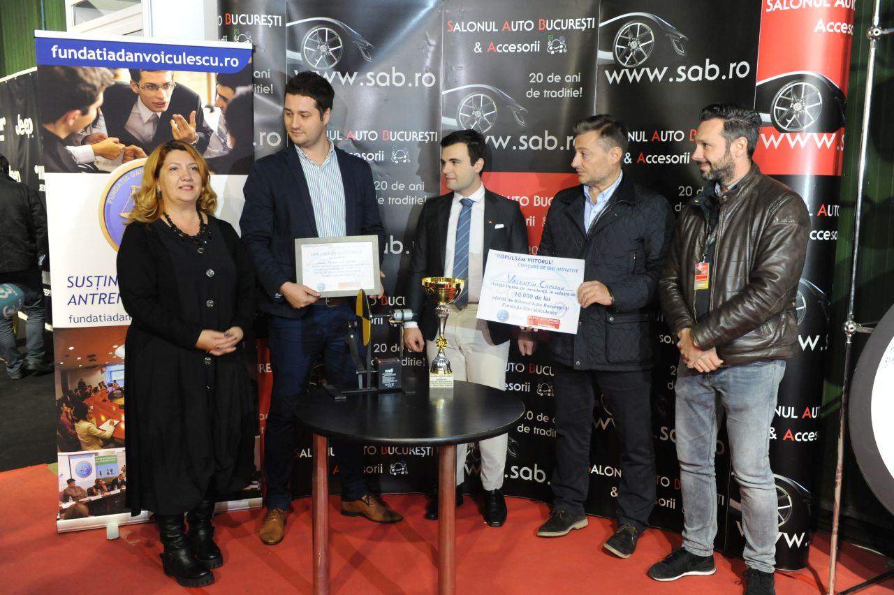Fundația Dan Voiculescu pentru Dezvoltarea Rom&acirc;niei și&nbsp;Salonul Auto București & Accesorii&nbsp;au desemnat c&acirc;știgătorul bursei "Propulsăm viitorul!"