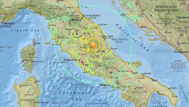 Trei seisme au lovit ITALIA: Cel puţin o persoană a murit , iar alte zeci sunt rănite
