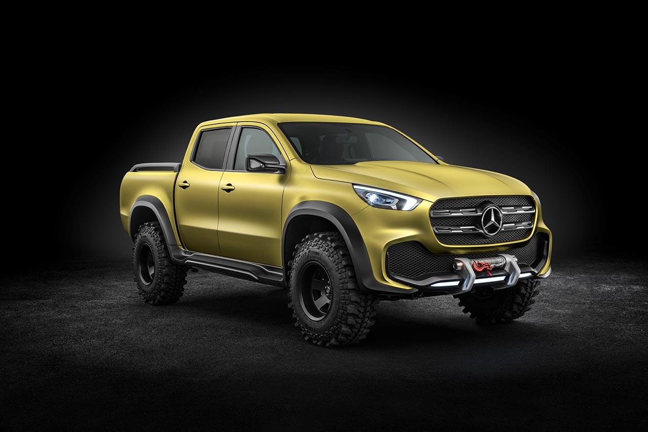 X-Class Concept anunta noul pick-up de la Mercedes-Benz