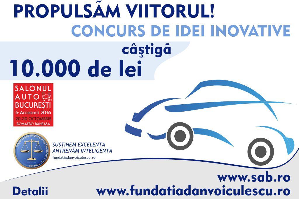 Propulsăm viitorul! Cea mai spectaculoasă inovație a unui tanar, premiată cu 10.000 lei