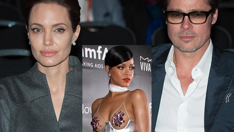 Presa de peste Ocean face anunțul ȘOC! Pentru ea a lăsat-o pe Angelina? Brad Pitt şi Rihanna au o relaţie secretă