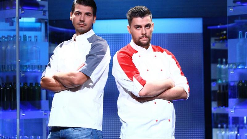 Emoții, tensiune și provocări! Alex Bălan și Cristian Voicu se întrec în finala „Chefi la cuțite”
