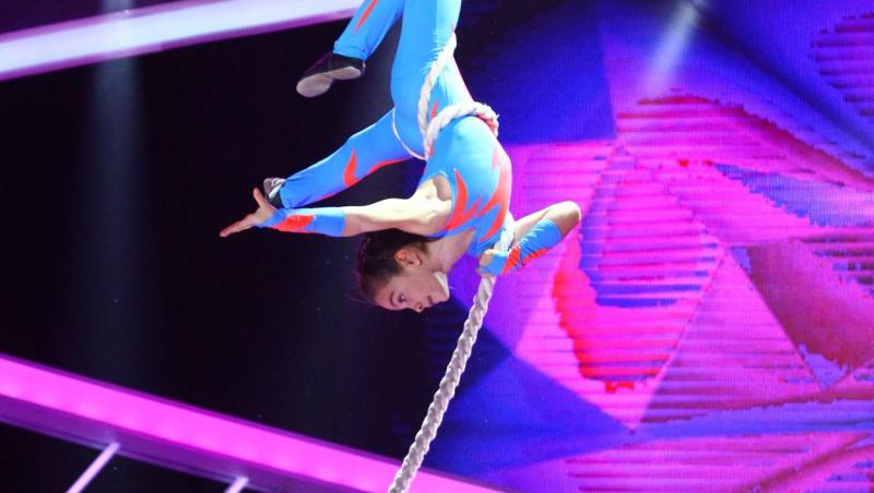 Demostrații de acrobație aeriană la frânghie, pictură pe apă și breakdance, joi, la “Next Star”