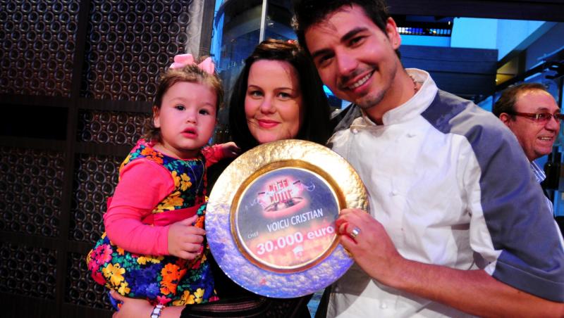 Cristian Voicu este câștigătorul celui de-al doilea sezon „Chefi la cuțite”. Finala, lider de piață cu peste două milioane de telespectatori