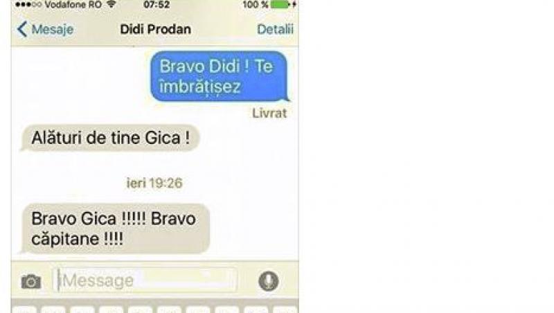 CUTREMURĂTOR! Când a murit, Daniel Prodan îi trimitea sms-uri ”Baciului”. ”Bravo Gică, bravo căpitane!”