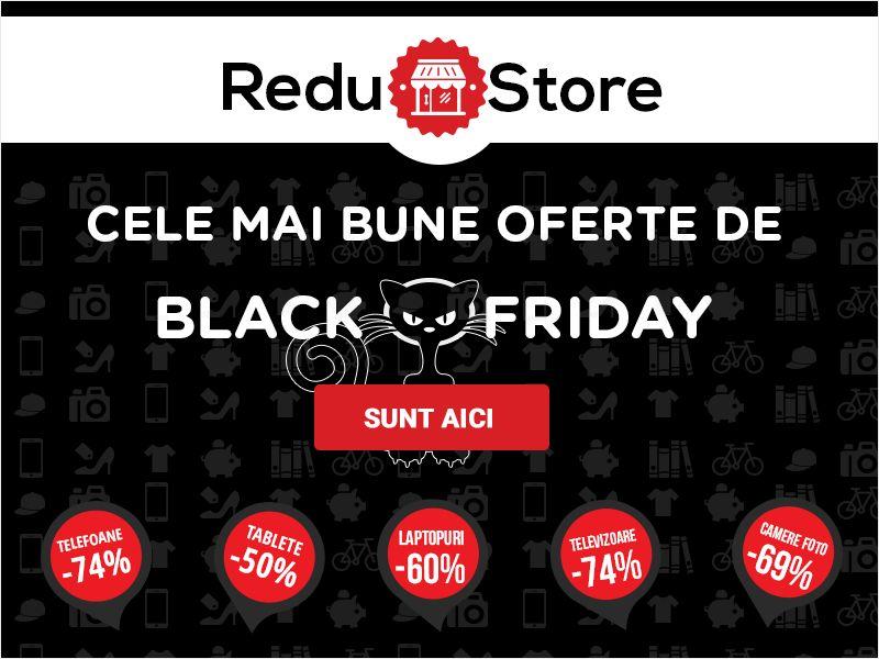 Cele mai importante magazine cu promoții de Black Friday