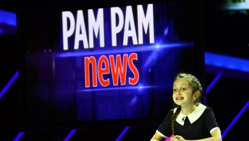 „Pam Pam News” i-a făcut pe toți să râdă cu lacrimi, la „Next Star”! Loredana a prezentat cel mai distractiv jurnal de știri!