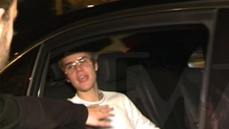 VIDEO ȘOC! Justin Bieber nu s-a mai putut controla : Și-a umplut de sânge un fan care a încercat să-l atingă