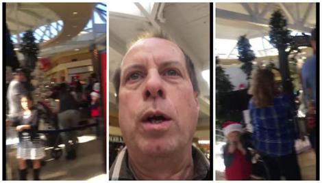 VIDEO: A intrat într-un mall și a strigat că MOȘ CRĂCIUN NU EXISTĂ! Ce s-a întâmplat după NU va uita NICIODATĂ