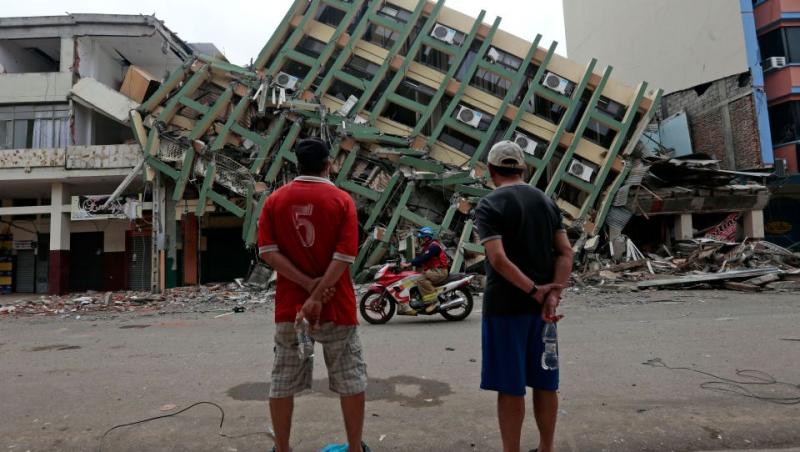 Cutremur în Ecuador. Au murit 570 de persoane