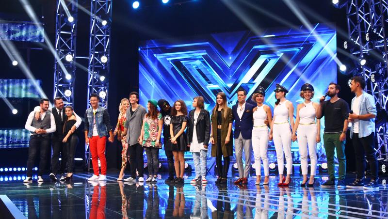 Cei opt concurenți care merg în Galele Live. Jurații și-au ales potențialii câstigători “X Factor” de anul acesta