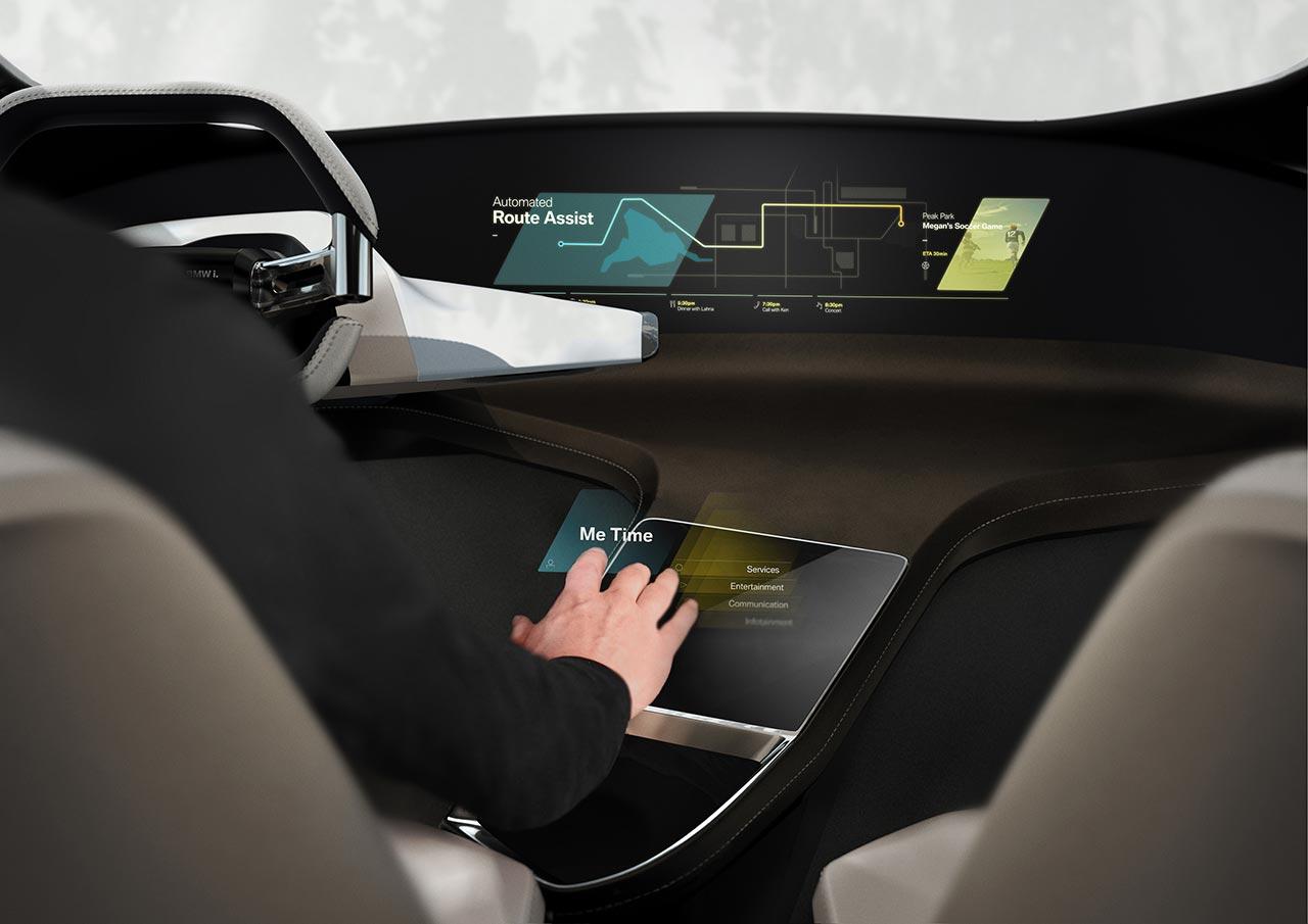 BMW HoloActive Touch: un concept inovator de operare pentru interiorul viitorului