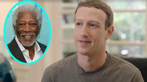 Morgan Freeman, ''majordom virtual'' al familiei Zuckerberg.  Va gestiona casa fondatorului Facebook . "L-am strigat și i-am propus ca el să fie"