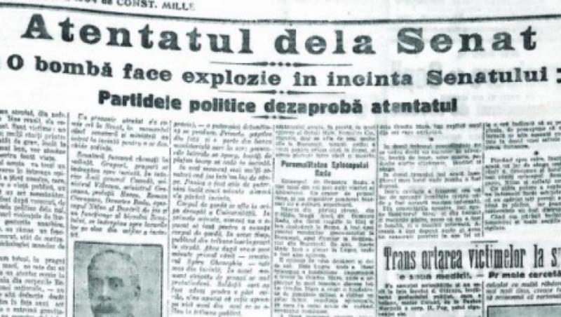 Acum 96 de ani, pe vremea asta, avea loc primul atentat cu bombă cu ceas din istoria României. Unde? Chiar în mijlocul Bucureștiului!