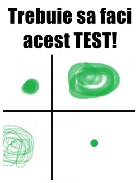 HA, HA, HA! Cel mai tare TEST! Alege o bulină verde şi află cât eşti de GELOS