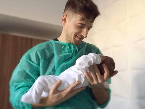 Radu Sîrbu e in al noulea cer! A devenit tată pentru a treia oară