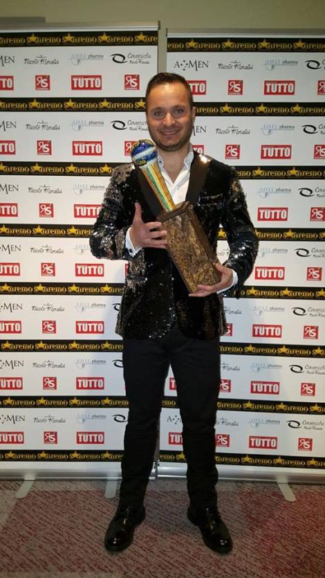 Ionuț Ungureanu, solistul trupei Provincialii, a câștigat trofeul „Vocea Internaţională“ la Sanremo 2016