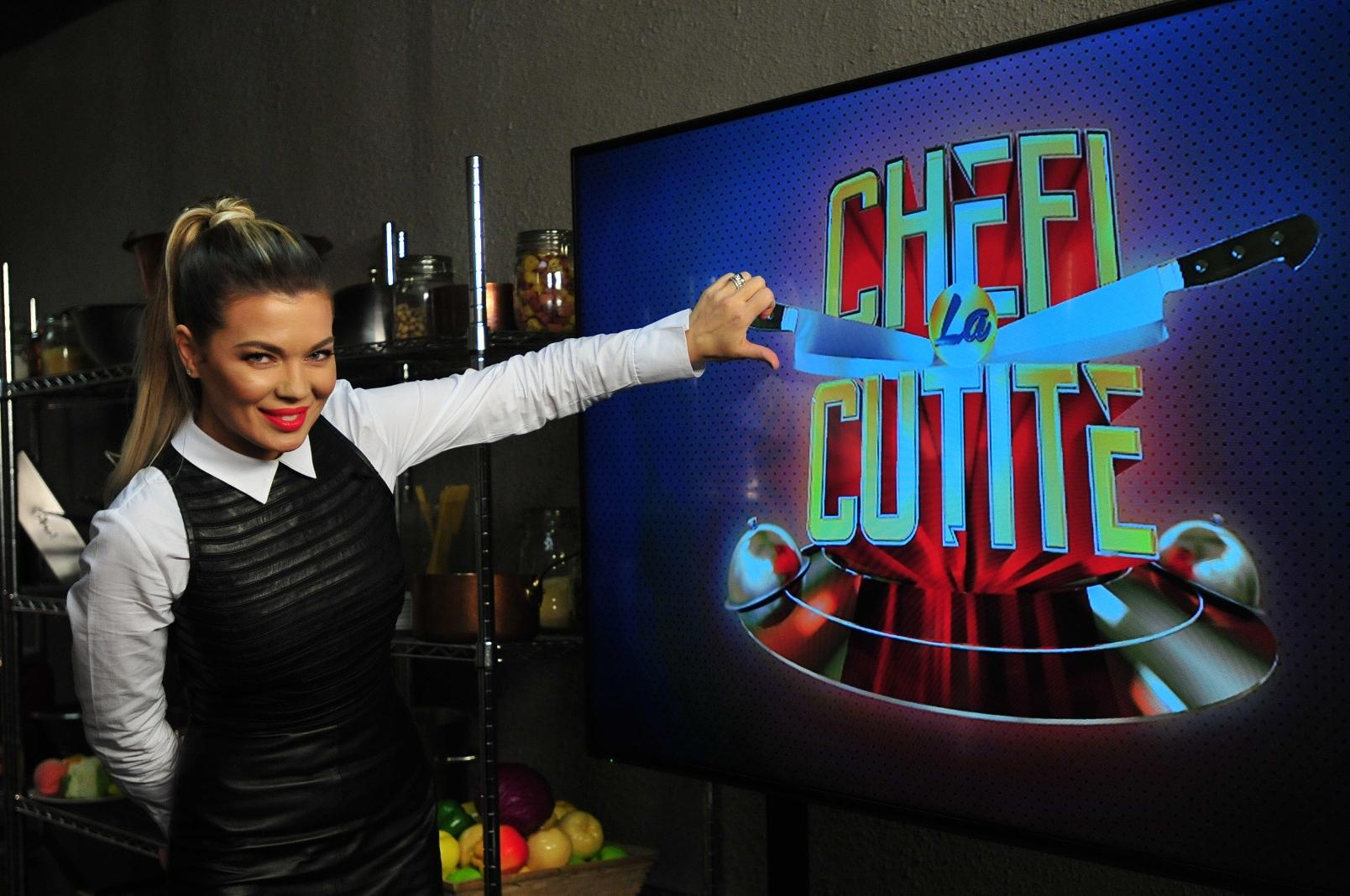 Gina Pistol prezintă la Antena 1 „Chefi la cuțite”