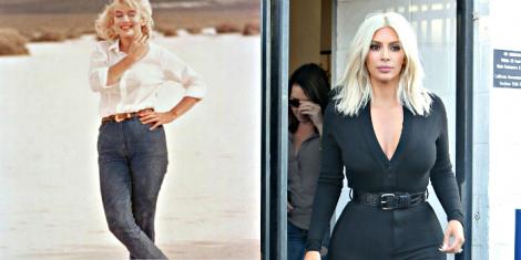 Marilyn Monroe sau Kim Kardashian? Vintage sau modern? Comparaţia dintre epoci are un răspuns: nu sunt mari diferenţe!