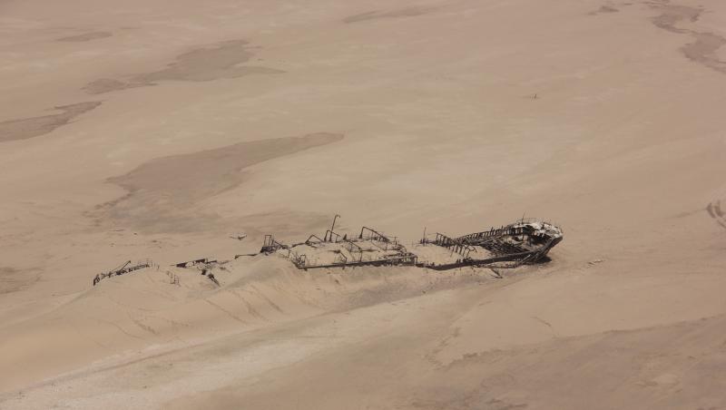 Tragedia vasului ”EDUARD BOHLEN”. 100 de ani de MISTER! Ce caută o navă lungă de 100 de metri îngropată în deșert?