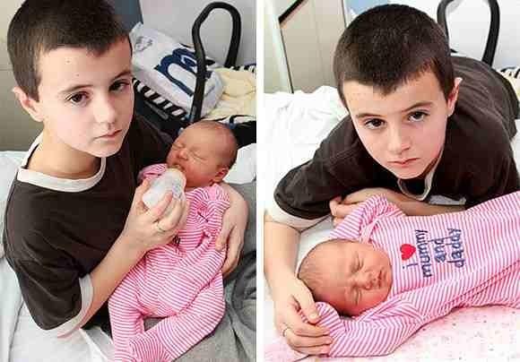 Acest puşti este tată, deşi are doar 13 ani! Stai să vezi cum arată mama copilului