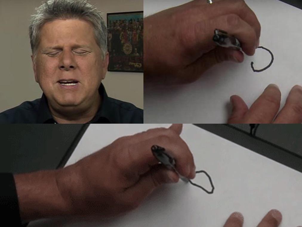 Fără cuvinte! Un bărbat născut orb a fost rugat să deseneze pe o foaie de h&acirc;rtie ceea ce "vede"