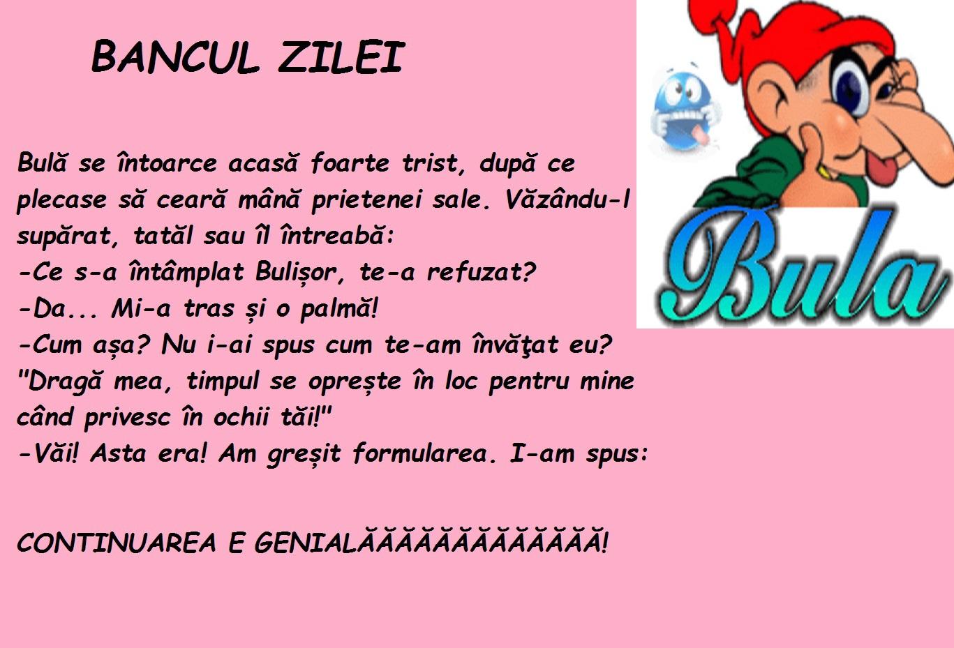 BANCUL ZILEI!  Bulă îi cere mâna iubitei sale... Vei râde cu lacrimi!