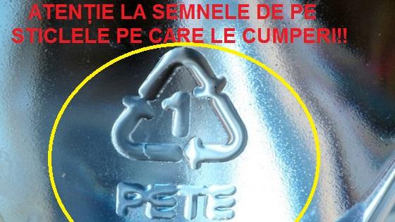 Habar nu aveai ce &icirc;nseamnă simbolurile de pe sticla ta de apă din plastic! Ce pericole ascund. Adevărul te va &icirc;ngrozi