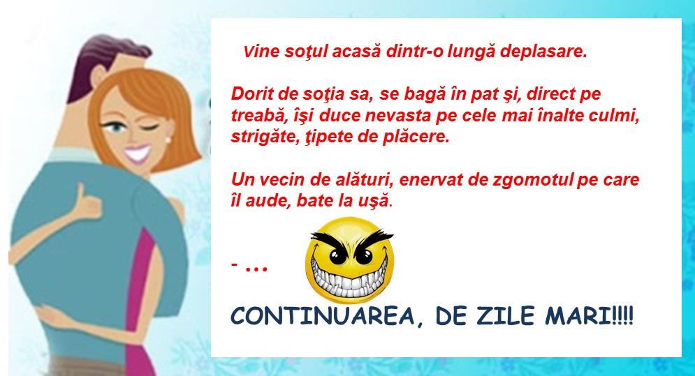 Bancul A1.ro! Soțul se bagă în pat, se pune direct pe treabă și îşi duce nevasta pe cele mai înalte culmi