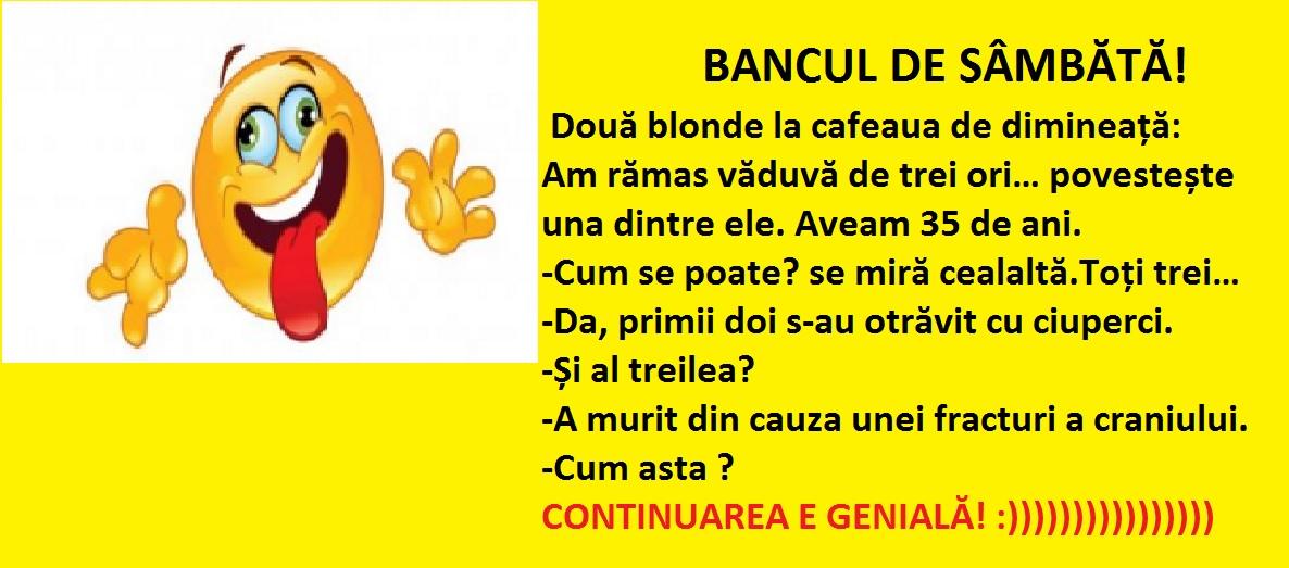 BANCUL ZILEI! Blonda tânără și apetisantă, rămasă VĂDUVĂ la 35 de ani