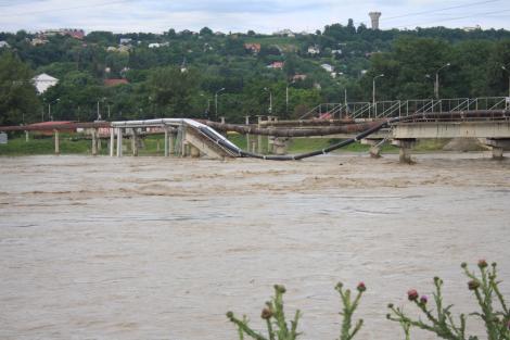 INHGA: Cod galben de inundații în zece județe din România!