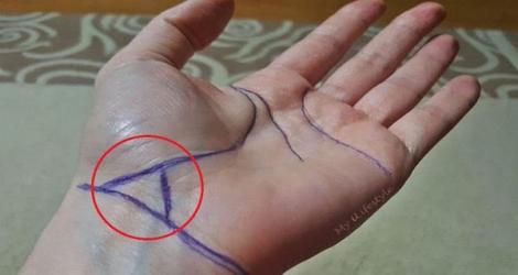Privește cu atenție! Tu ai acest triunghi pe mână? Nu te-ai fi gândit ce înseamnă asta!