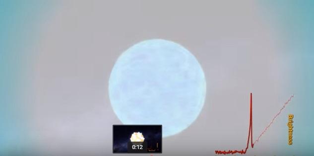 Imagini nemaivăzute p&acirc;nă acum. Așa moare o stea!