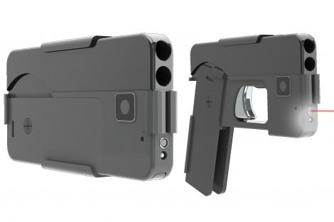 Pistolul care arată ca un smartphone, ultima problemă a forțelor anti-terorism!