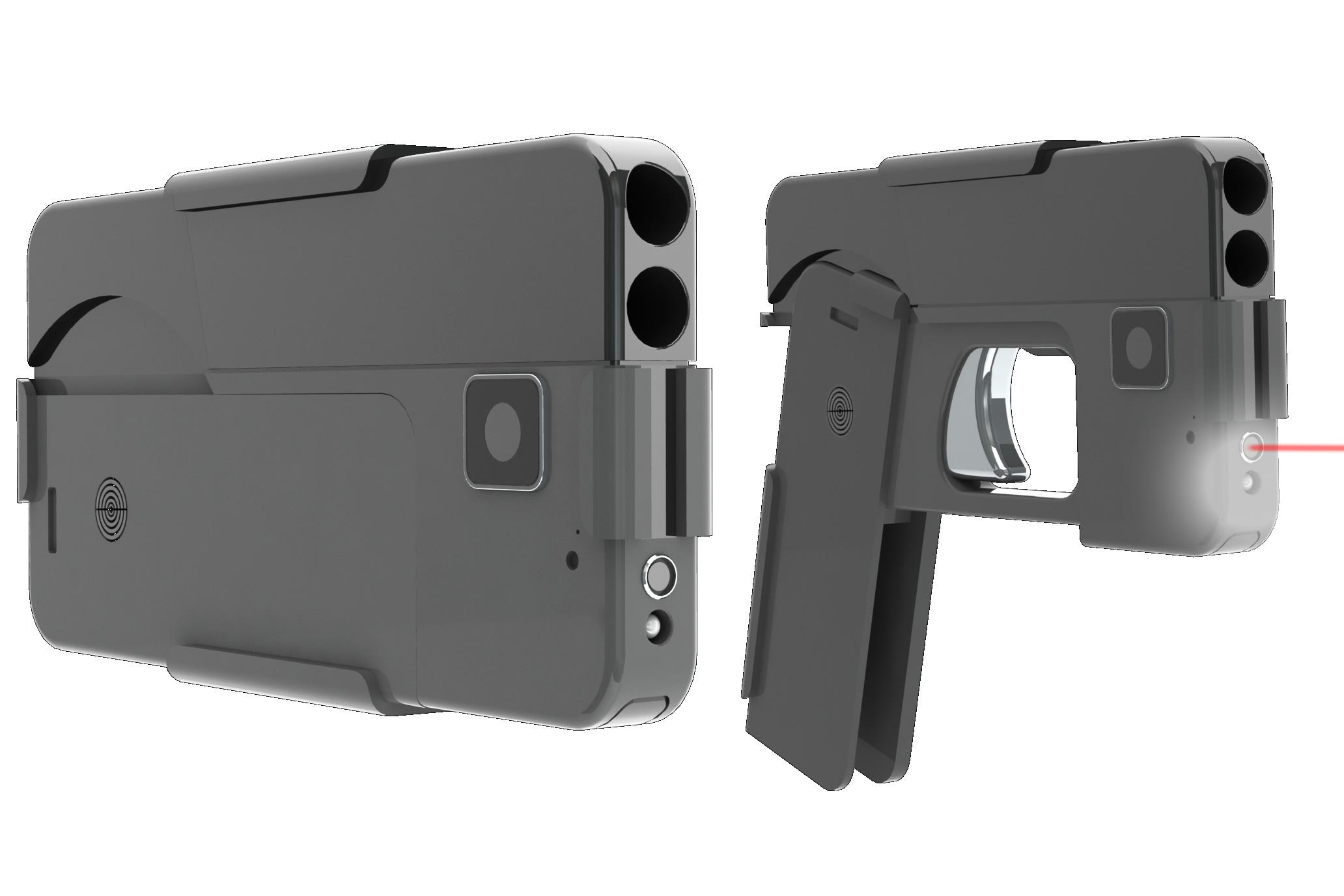 Acest pistol care arată ca un smartphone ar trebui să te &icirc;ngrijoreze