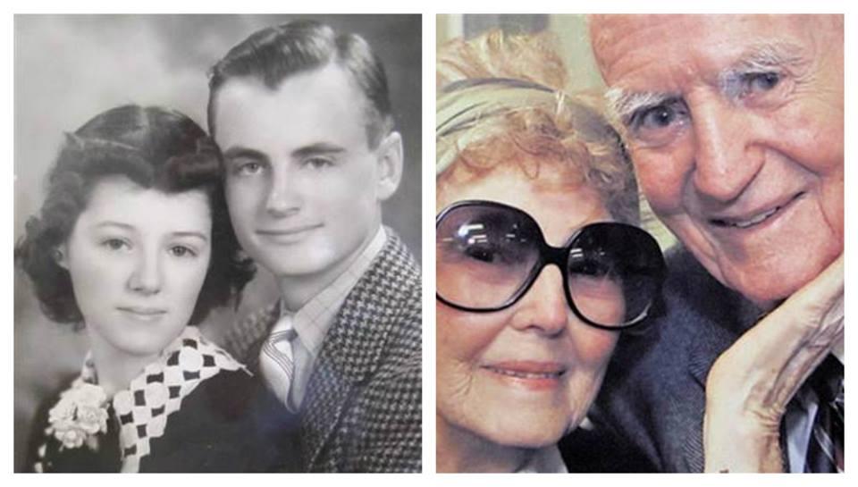 O iubire din basme! S-au născut &icirc;n aceeaşi zi, au fost căsătoriţi 75 de ani şi au murit la o zi distanţă