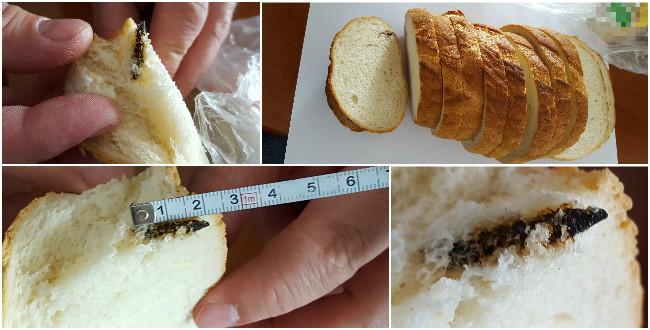 Revoltător! Ce a găsit un arădean &icirc;ntr-o p&acirc;ine de la brutărie. "Nu am mai văzut aşa ceva"