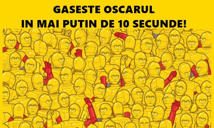 Testul care a &icirc;nnebunit internetul! Găseşte statueta Oscar &icirc;n doar zece secunde