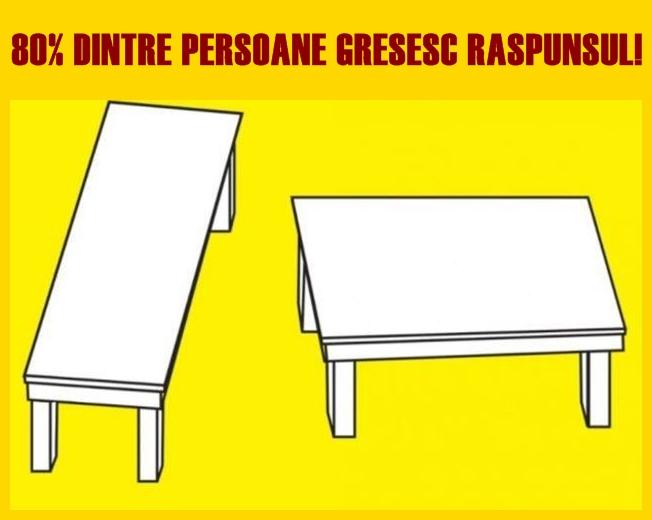 VIRAL! Testul săptăm&acirc;nii! Care masă crezi că este mai mare?