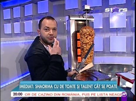 Mihai Morar e patron de șaormerie: și-a transformat studio-ul &icirc;n fast-food! Șaormarii de la "Bravo, Rom&acirc;nia!" ne &icirc;nc&acirc;ntă "cu de toate"!