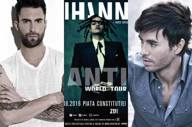 Rom&acirc;nia , pe lista numelor mari din muzică! ZECE concerte pe care NU trebuie să le ratezi &icirc;n 2016