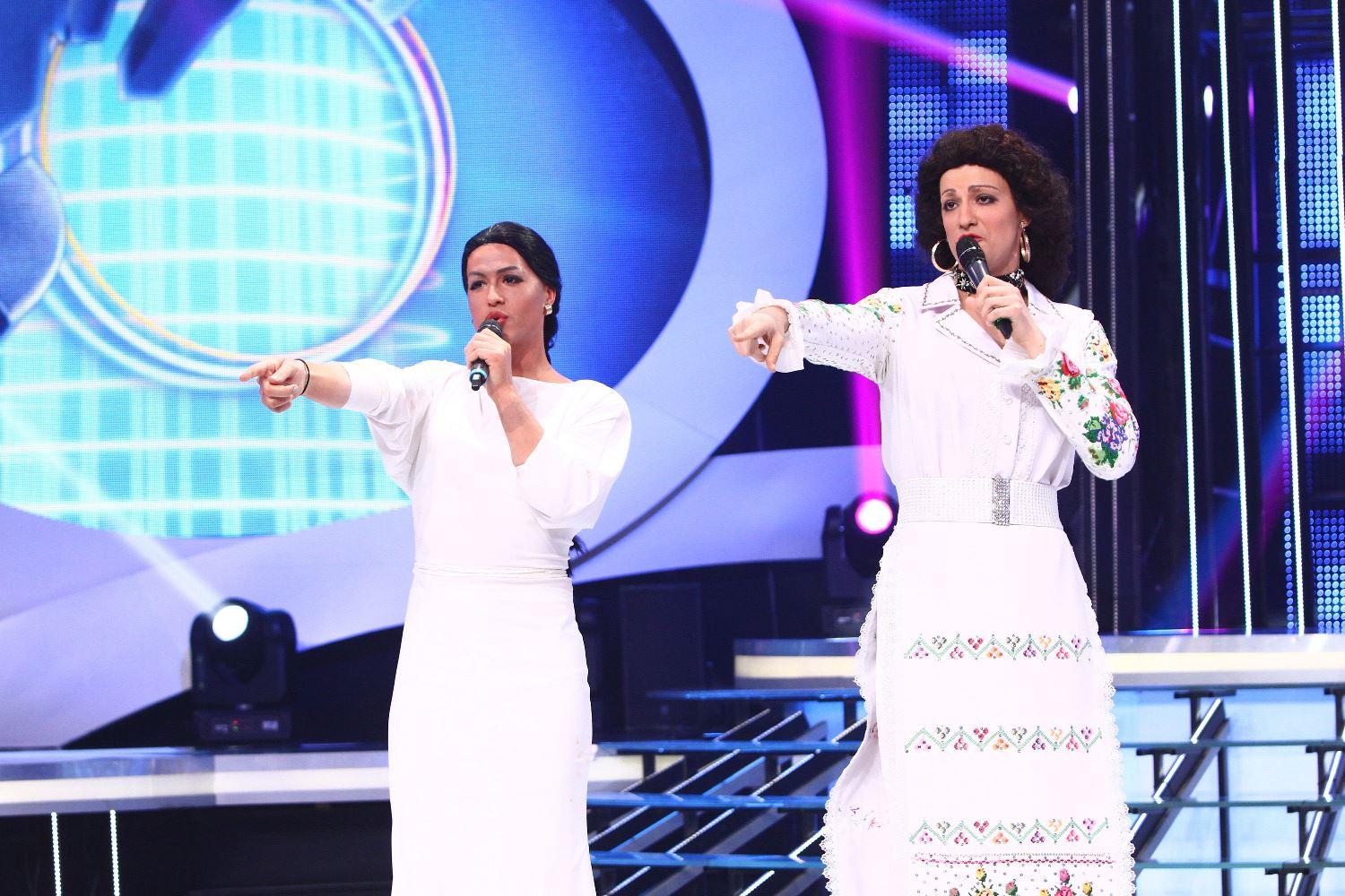 Irina Loghin și Sade dansează ca Cheeky Girls,  s&acirc;mbătă, la &ldquo;Te cunosc de undeva!&rdquo;